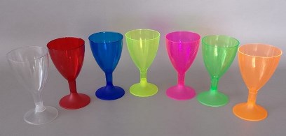 COPA VINO PLASTICA